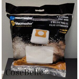 Vacmaster 4-5 Gallons Standard Dry Vacuum Dust Filter Bags VDB45